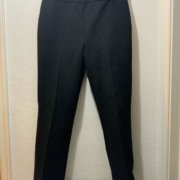 High Sport Kick Cotton Crop Flare Pant Black size L - Picture 5 of 12